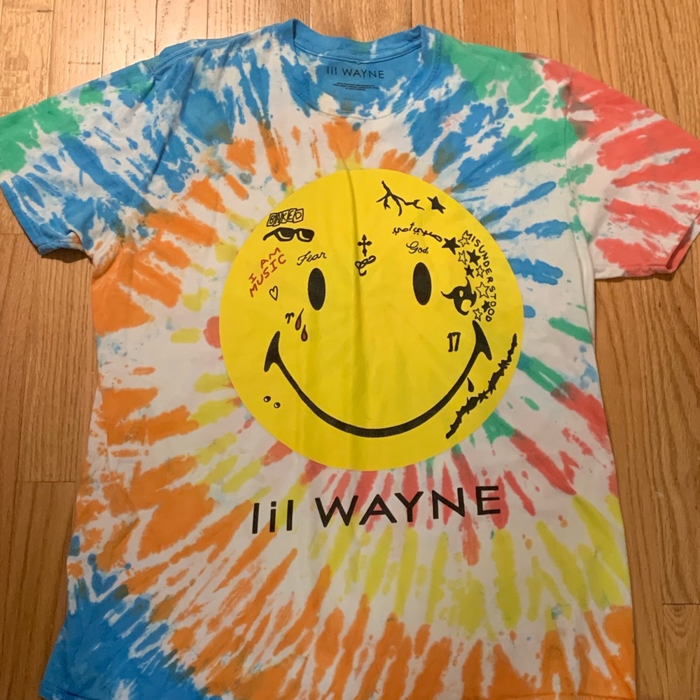 Lil Wayne tie dye T-shirt